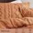 Bedsure Tufted Boho King Comforter Set – 3-Piece Pumpkin Shabby Bedding，Farmhouse Jacquard Bed Set with Embroidery, All-Season Softness for Cozy Bedrooms & Boho-Chic Gifts-105490876-105490890