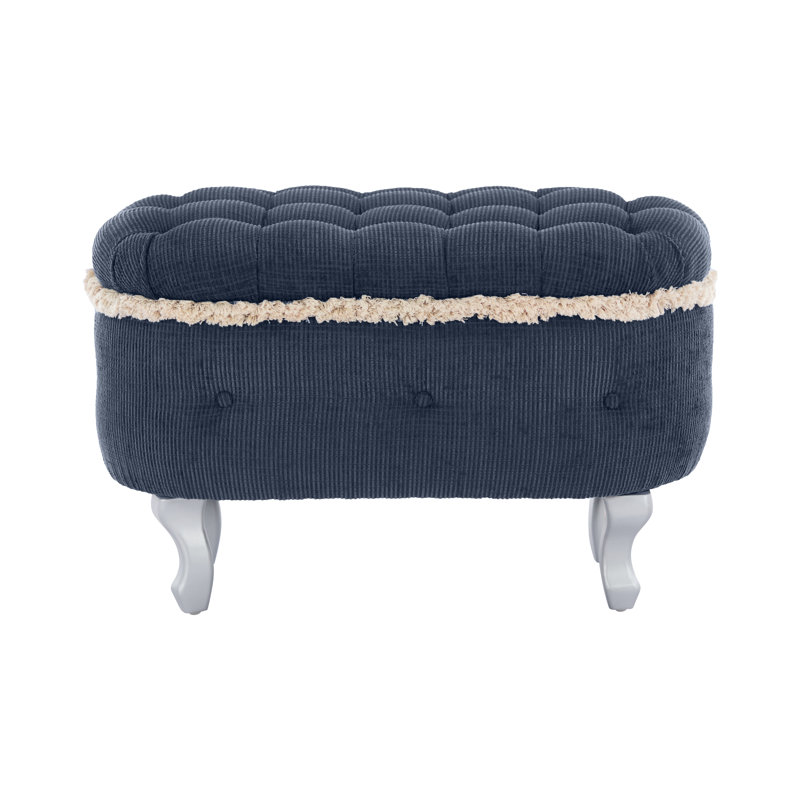Bancs de rangement, banc d'extrémité de lit avec capitonnage capitonné, repose-pieds de rangement pour la chambre à coucher et le vestibule