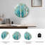 «Birch Trees», horloge murale en verre-499097855