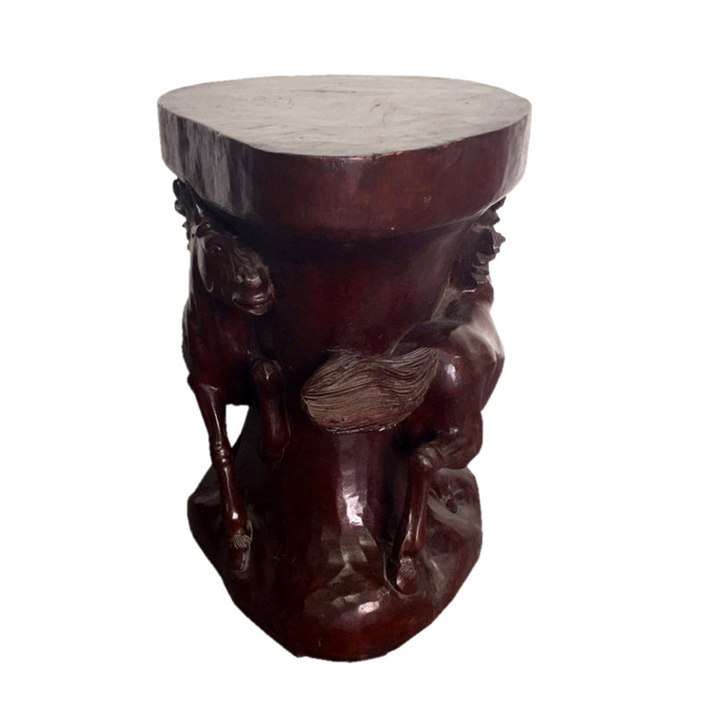 Solid Wood Accent Stool