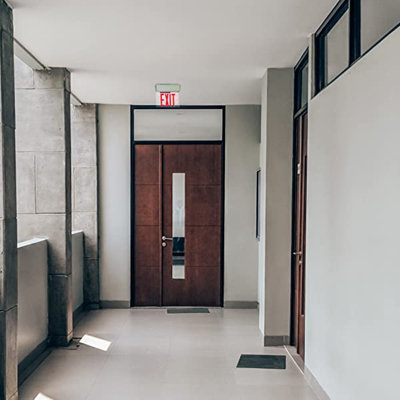 LED Emergency Edge-Lit Exit Sign - 120/277VAC - Acrylic Panel - Letters