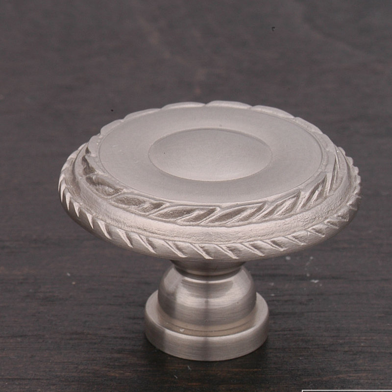 CK Series Mushroom Knob, Satin Nickel (Pewter), Large