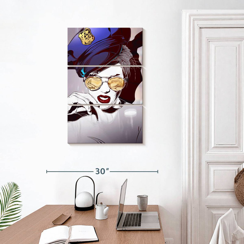 Leisha Babe Cop, H 32 po x l 20 po