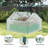 4.2x4.2x3 FT Raised Garden Bed Mini Greenhouse Kit-55850502