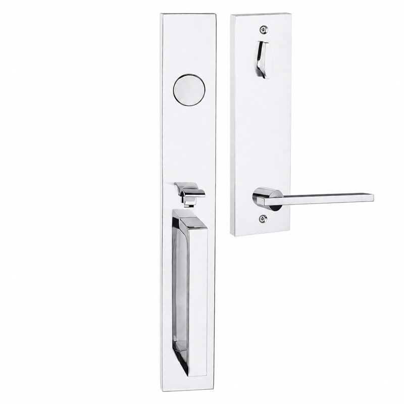 Ensemble de poignées avec levier Raleigh Bravura 973-943, Oui, Bright Chrome
