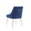 Chaise rembourrée en velours Ceilean-615392630