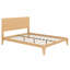 Lit plateforme moderne en bois avec support à lattes-961072269-961072271
