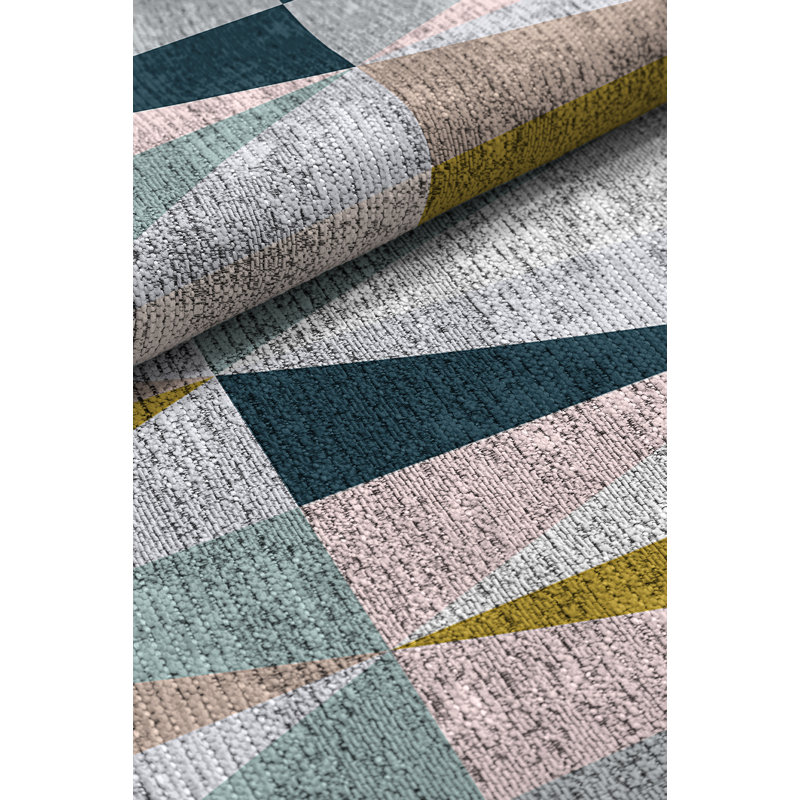 Aimee Geometric Area Rug, Rectangle 140 x 200cm