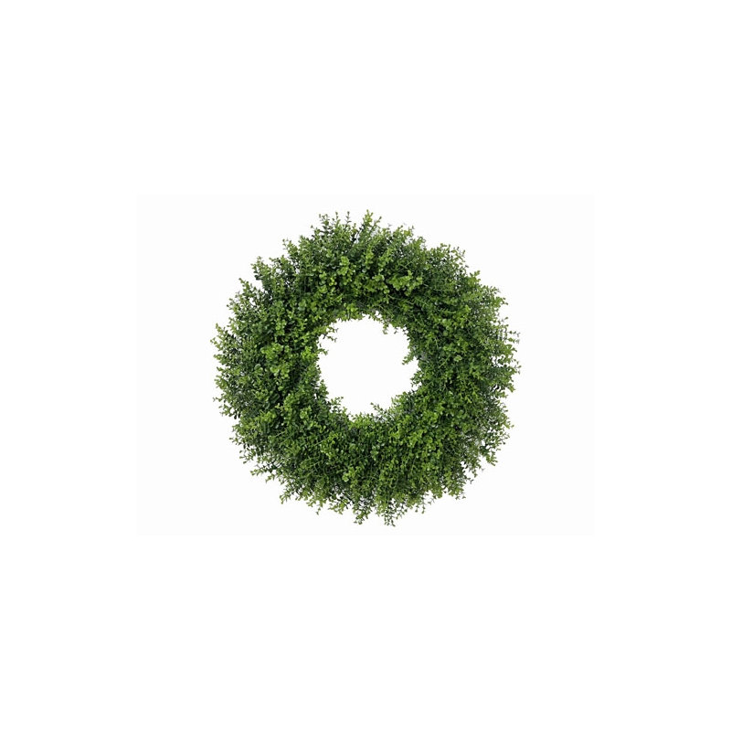 30" Artificial Boxwood Wreath