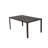 7 Pieces Patio Dining Ensemble - Rectangular Brown Table And 6 Stackable Chairs For Backyard Relaxing Chair Deck Fun Time