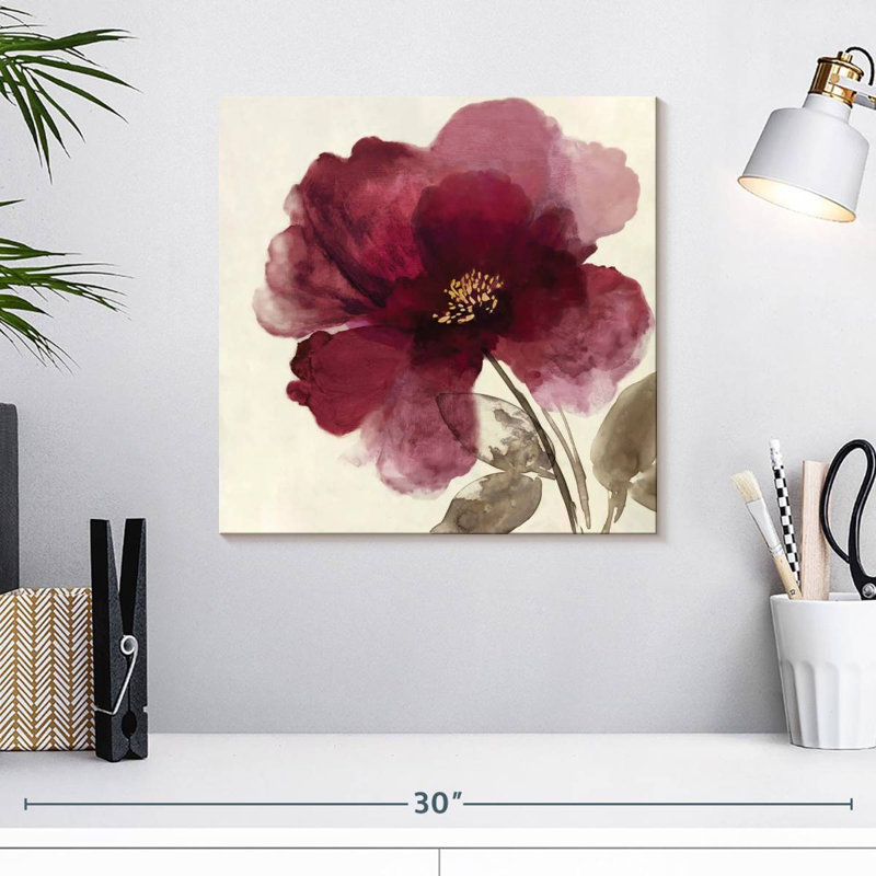 Harnek Crimson Peony II, H 16 po x l 16 po