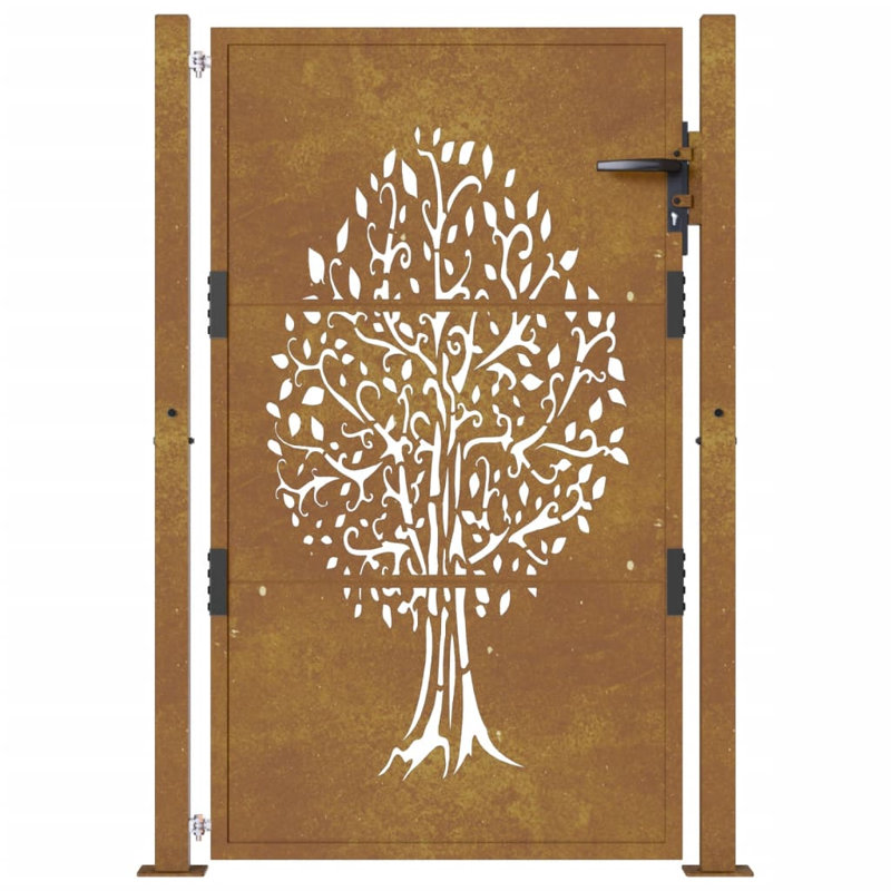 Danina Brown Metal Gate, 155x105cm