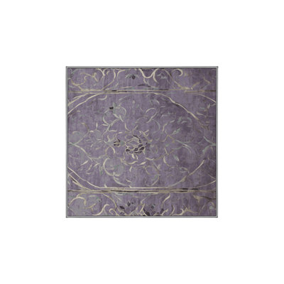 Tapis rose soyeux et moelleux
