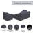 Outdoor Wicker 5-Piece Conversation Sets Group Seating Patio Furniture Covers
