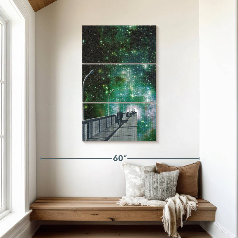 Kelan Cosmic Portal, 45" H x 28" W