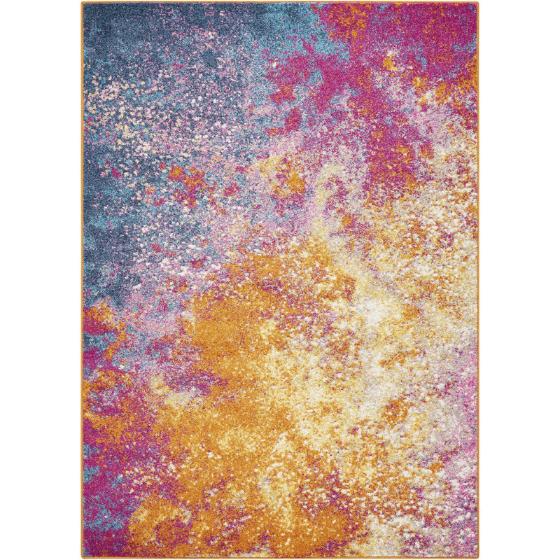 Abstract Area Rug, Rectangle 160 x 221cm