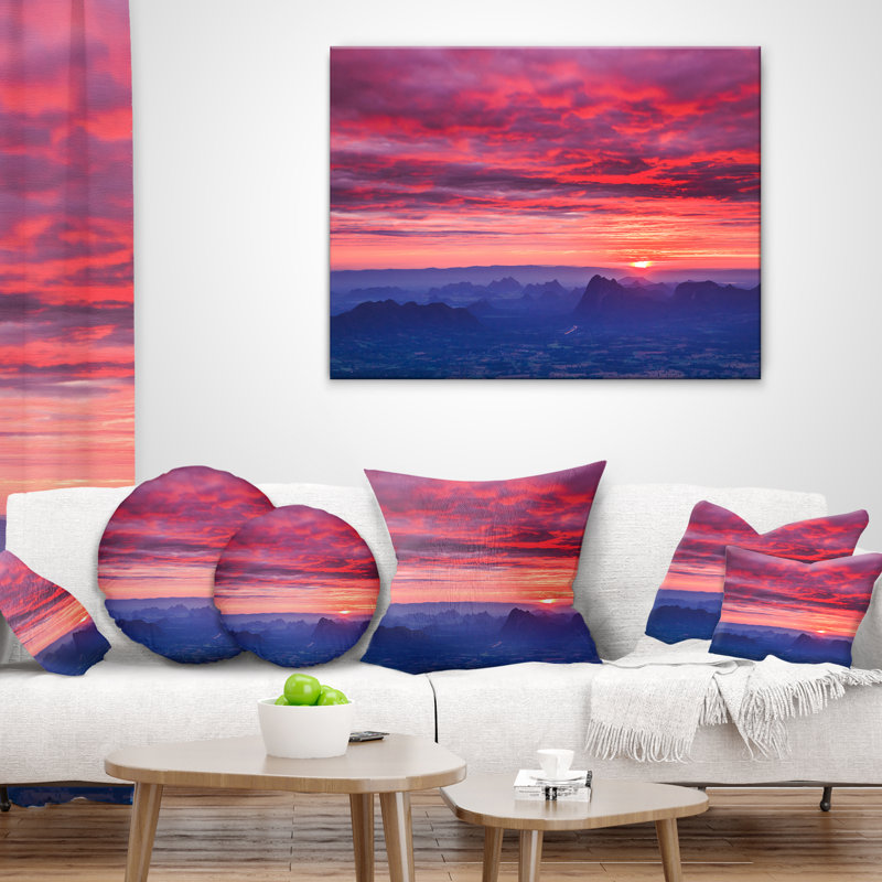 Coussin lombaire Winter Landscape
