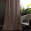 Rideau plissé en velours LIA, ivoire, 108-2058164495