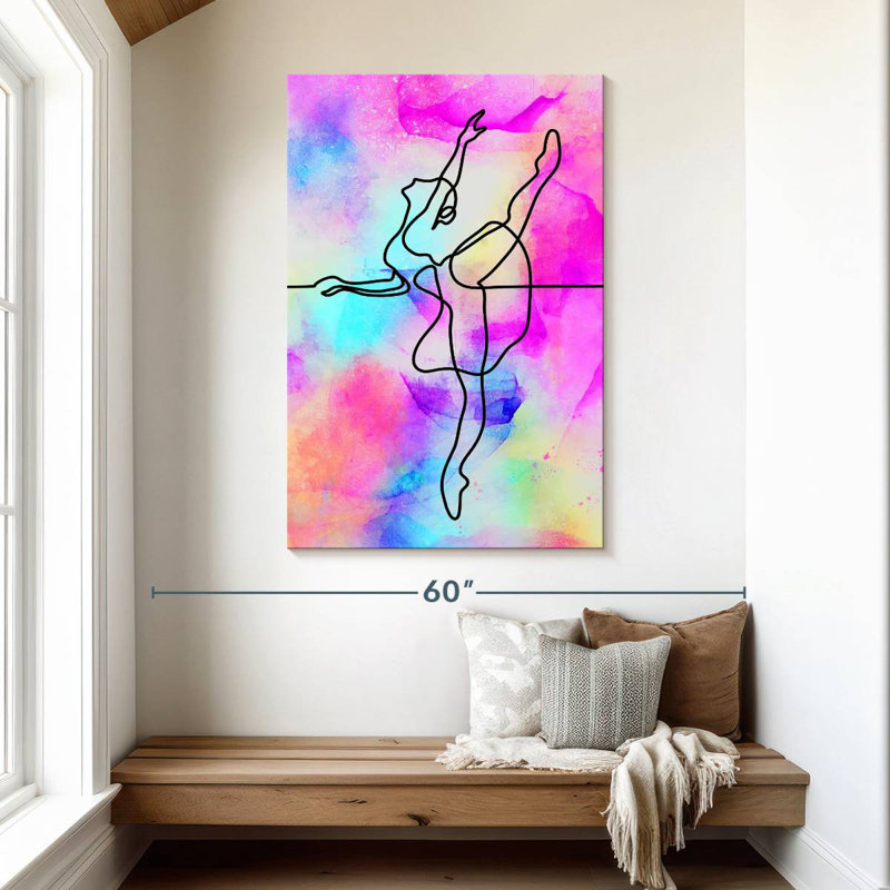 Enn Ballerina linéaire, H 48 po x l 32 po