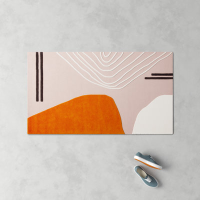 Felipe Wool Abstract Indoor Rug