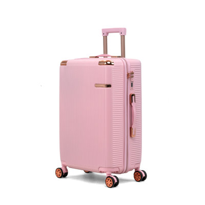 4-piece hard luggage, 360 ° dual rotating four-wheel luggage, password lock, lightweight universal wheel luggage, portable luggage.