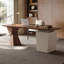 Bureau couleur noyer en bois massif multi-couches avec bureau et bureau-276758948
