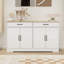 Grande armoire de rangement avec 2 tiroirs et 4 portes pour le salon, la cuisine et l'armoire