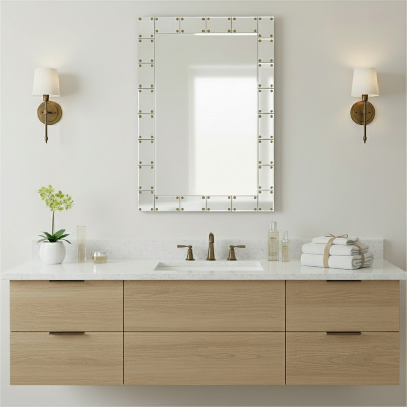 Miroir mural Alcinia