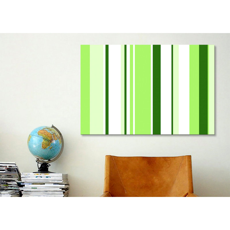 « stripe », « tarte », reproduction d’impression sur toile sans cadre Falsterbo, H 18 po x l 26 po x P 1,5 po, Toile tendue