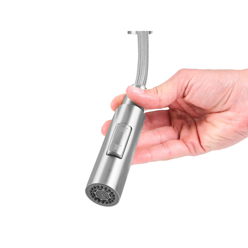 Kitchen Spring Coil Tap ATCAMA Silver, Silver