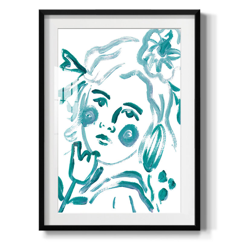 Rehearsal I -Galery, toile tendue, H 25,5 po x l 17,5 po, Noir