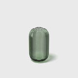 Villeroy & Boch Fleur Olive Vase, 11 in, Green, Dishwasher Safe, Mouth-Blown and Handmade Glass Vase