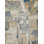 Infinity Power Loomed Wool/Nylon Abstract Area Rug in Silver/Blue/Gray