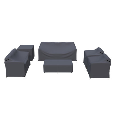 Outdoor Conversation Set Group Seating Patio Furniture Covers by Latitude Run