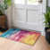 Machine Washable Indoor/Outdoor Claudian ACN1477 Merlot Rug