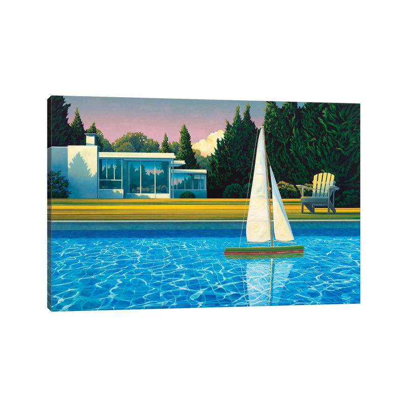 Shimmer by Ross Jones - Wrapped Canvas Print, 66.04 cm H x 45.72 cm W x 3.175 cm D