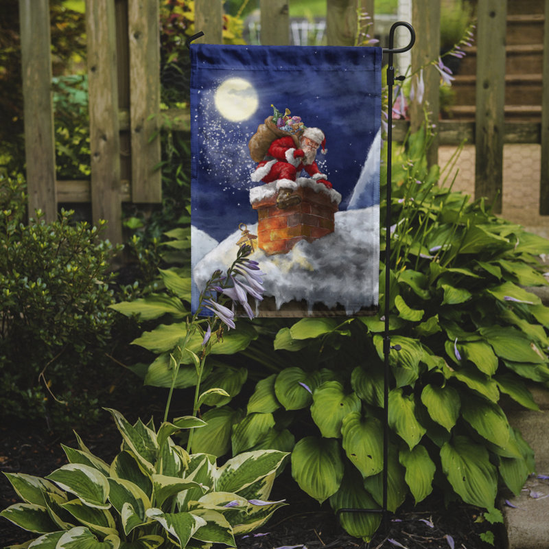 Drapeau de Noël Arnfrith, H 15 po x l 11 po