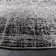 Riebe Abstract Silver/Black Area Rug