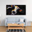Funny Cow Print On Canvas-98694360