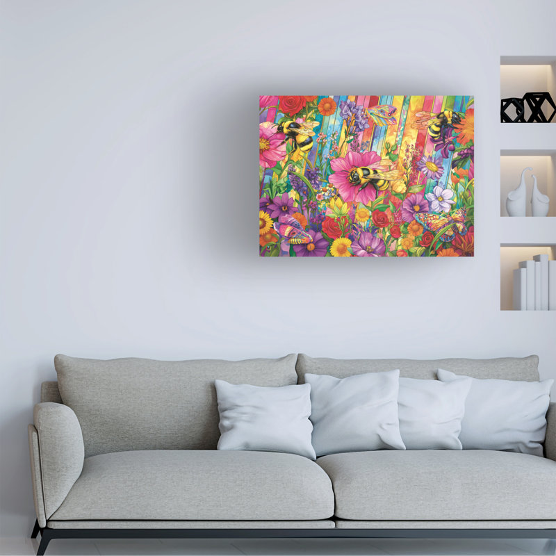 Art sur toile par Michael David Ward, H 18 po x l 24 po