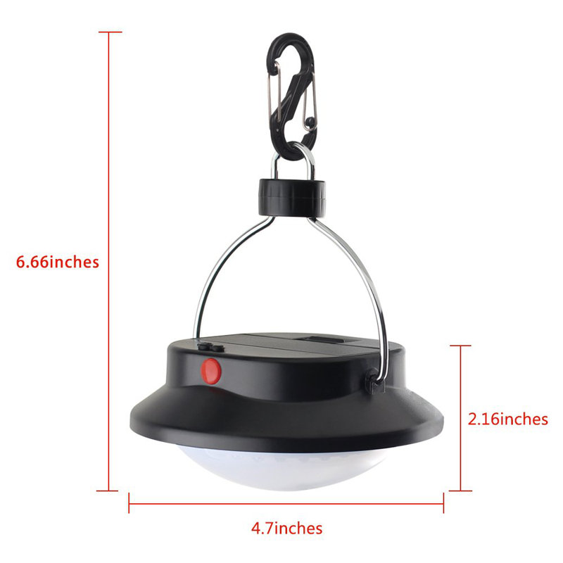 4.7'' Battery Powered Integrated LED Outdoor Hanging Light