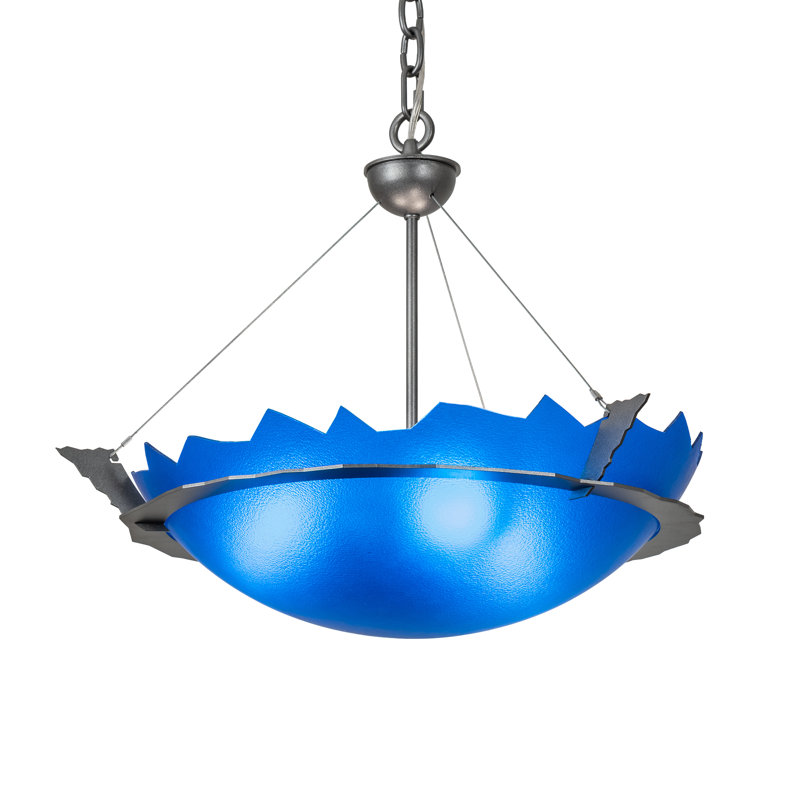Luminaire suspendu unique à 3 lumières Colline