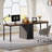 78.7 Inches Two Person Computer Desk With 5 Drawers-1464351979