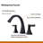 2-handle Bathroom Faucet with Drain Assembly-58689375