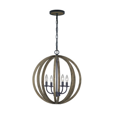 Maxwell Iron 4-Light Chandelier