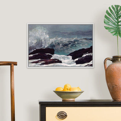 « Maine Coast » par Winslow Homer, reproduction d’art