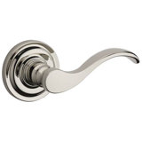 Curve Passage Door Lever with Round Rose