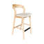 Tabouret de comptoir tapissier Rena-1961571477