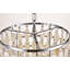 Lustre étagé unique à 5 lumières avec décorations coquillage Halesowen