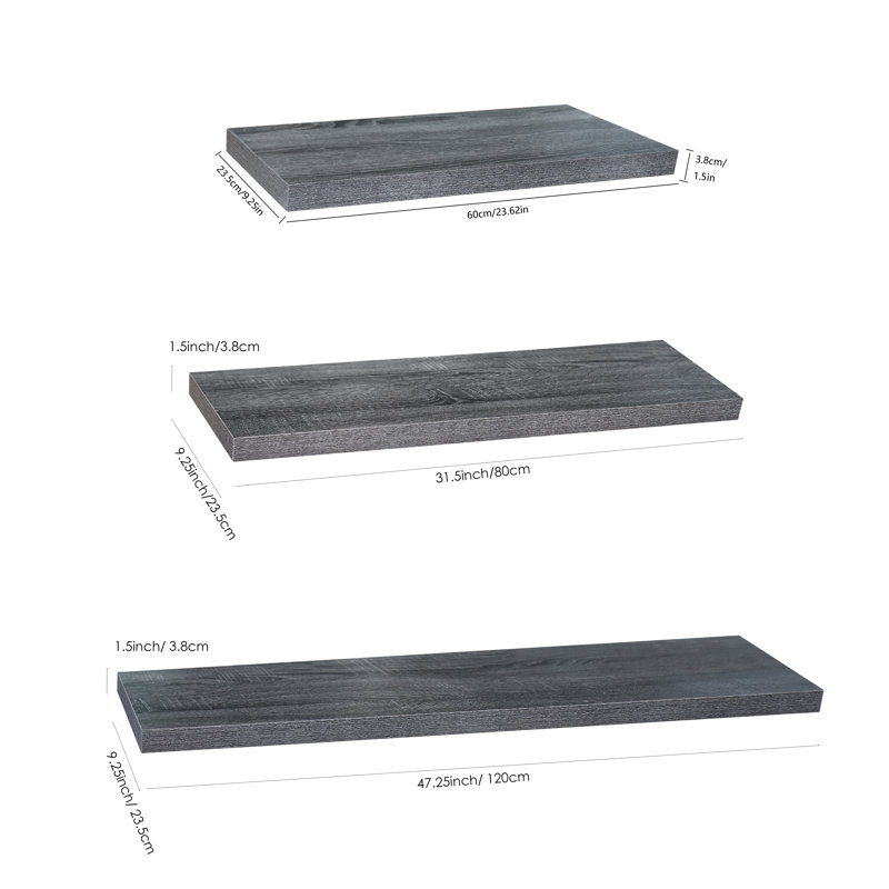 Elouise 3 Piece Floating Shelf